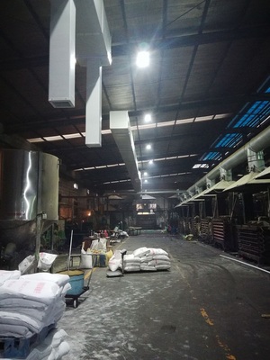 樂山玻璃工藝品廠降溫送風案例-廠房夏天如何降溫